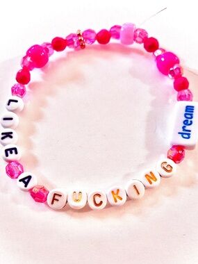 BUY1GET1FREE
 Lana Del Rey inspired coquette friendship bracelet
